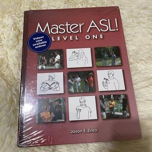 ASL textbook never opened
